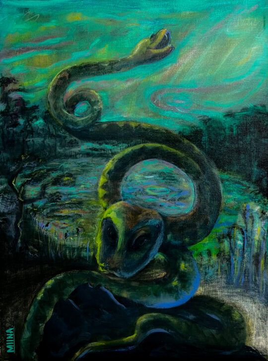 Miina Vilo "Ussisõnad / The ancient toungue of Snakish"