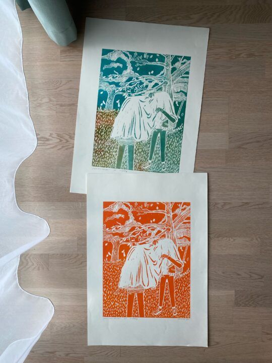 Kristin Erm "Millest kassid mõtlevad? / What do cats think about?"