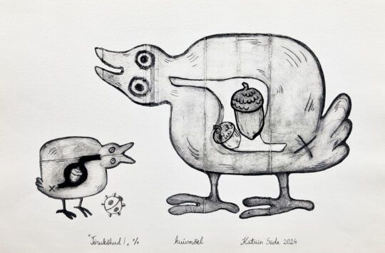 Kätriin Säde "Tõrukõhud I / Acorn Bellies I"