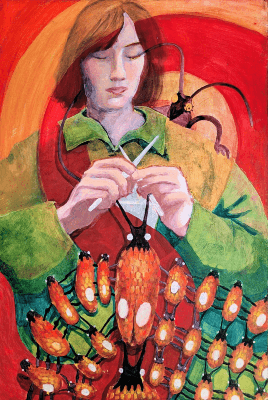 Kätriin Säde "Kuduja / Knitter"